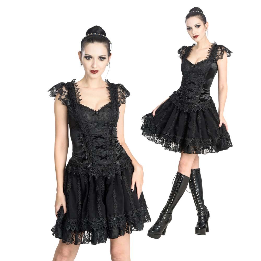 Sinister - 1295 Mini skirt - Black